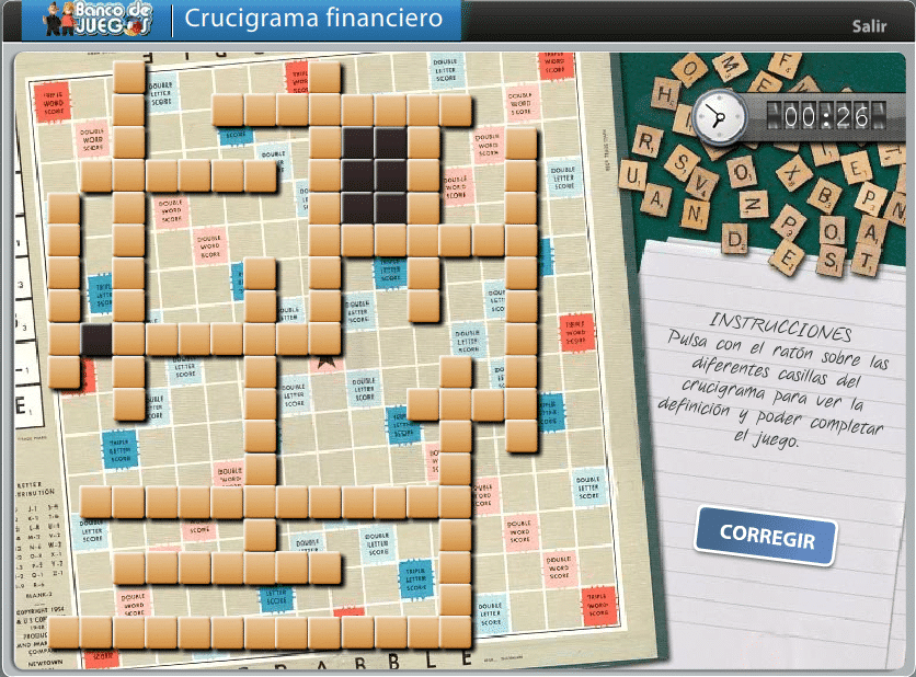 crucigrama financiero